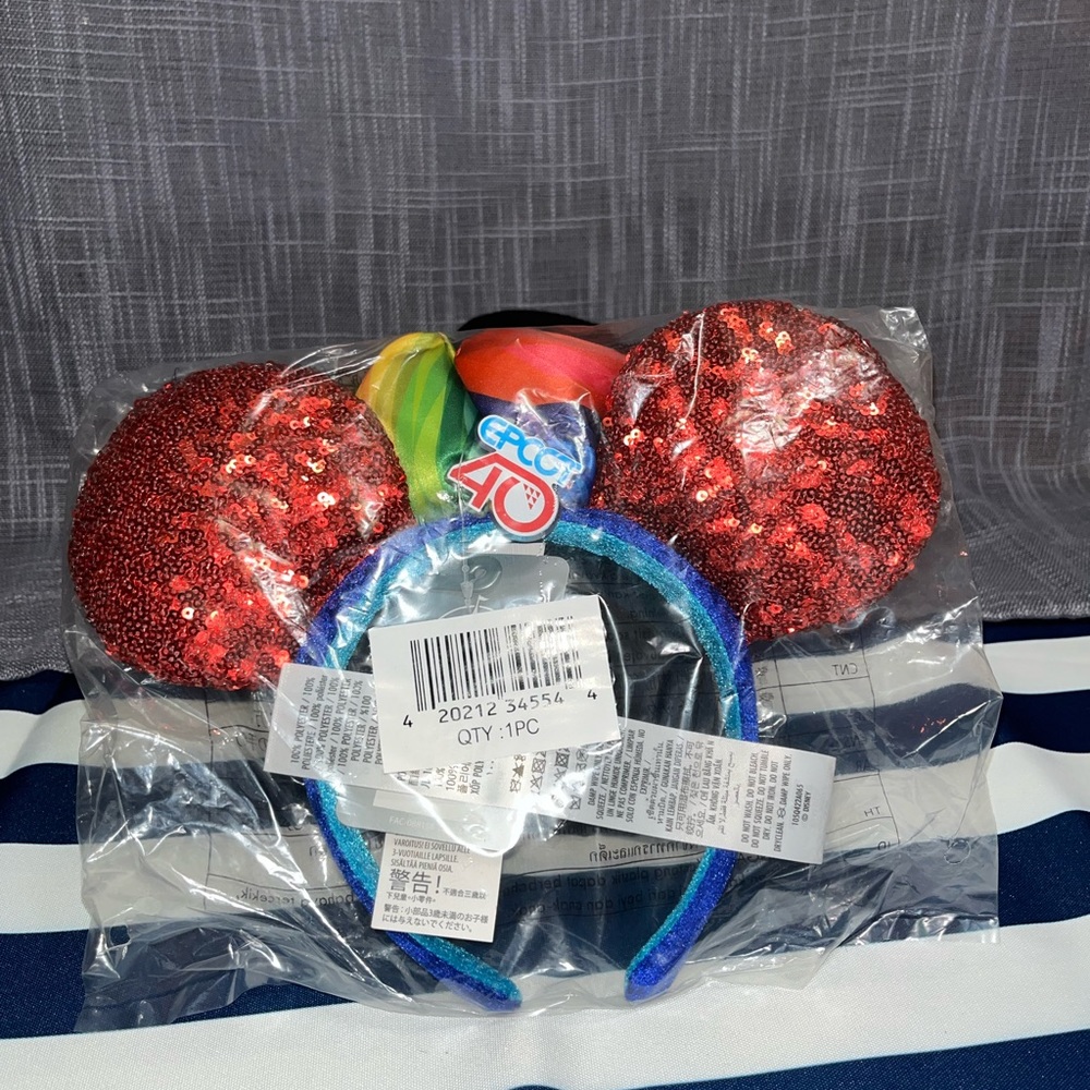Epcot 40th Minnie Ears Headband